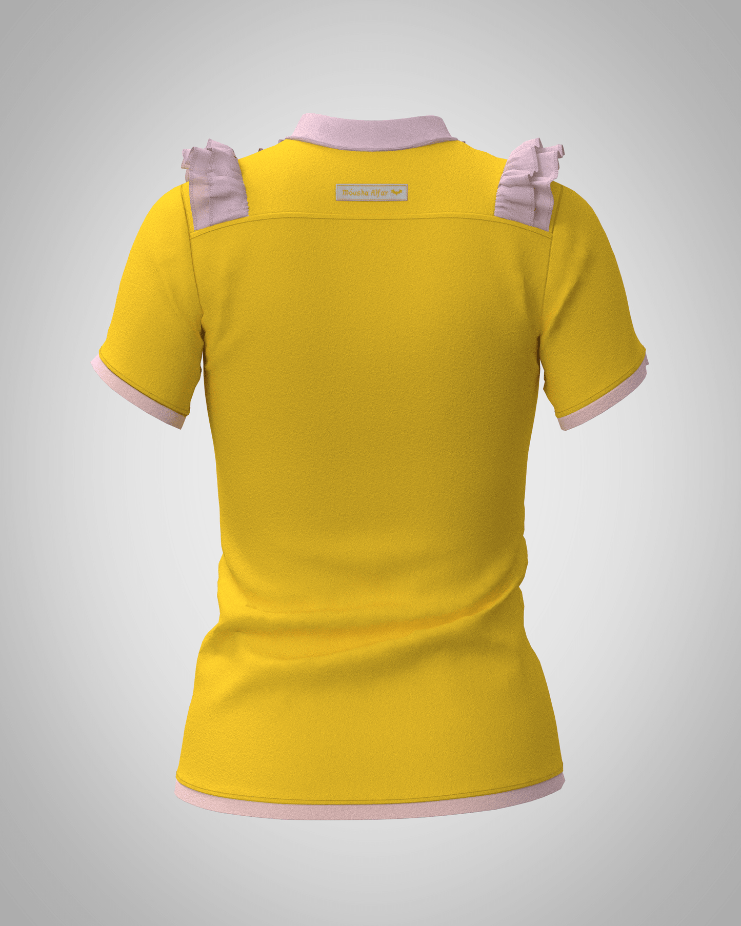 Plastron shirt ladies Tenshi jersey + cotton body olive black wine red sizes 34-46