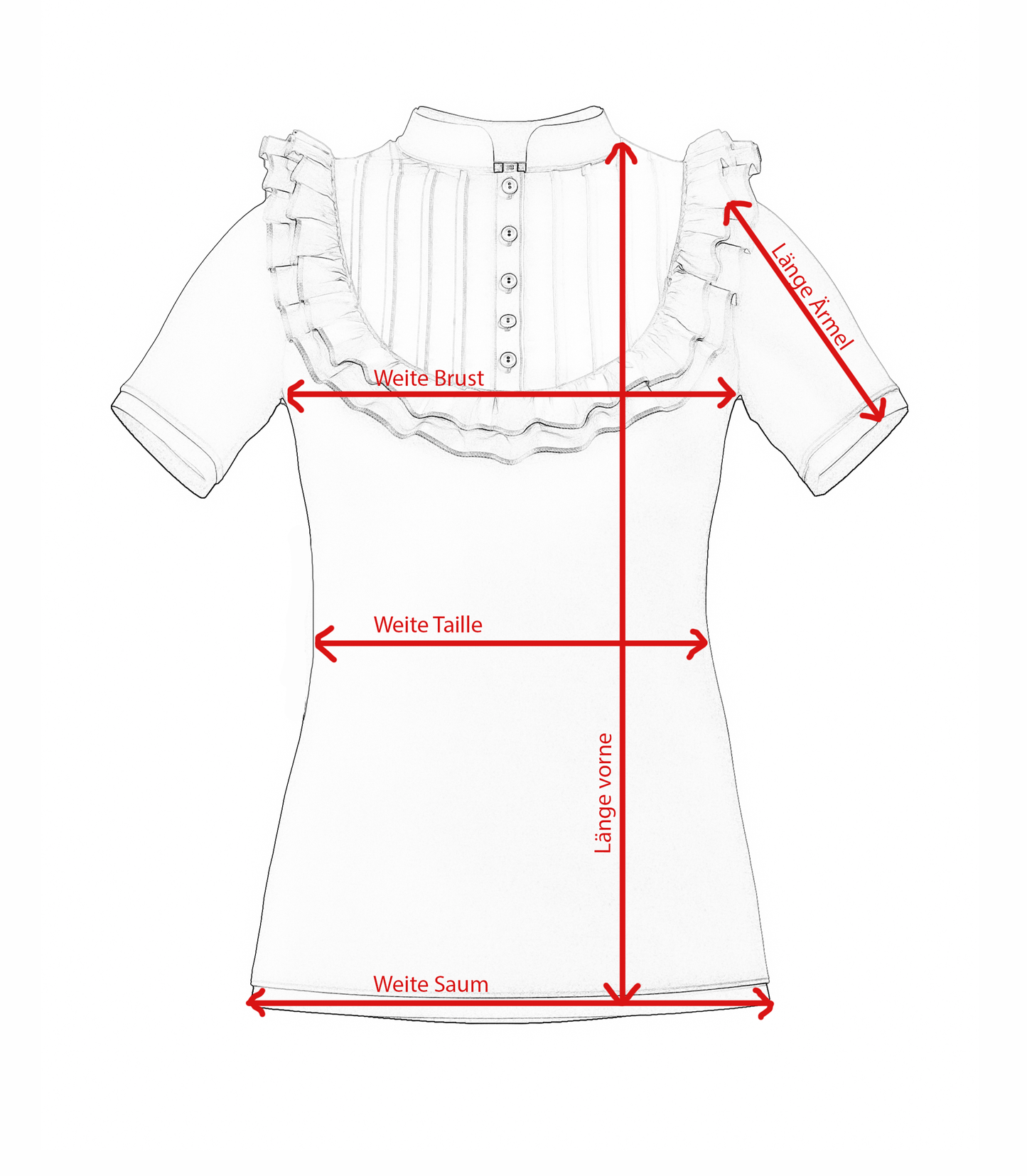 classic gothic lolita Shirt Tenshi => stelle Deine Eigene schwarz weiße Farbkombination auf!