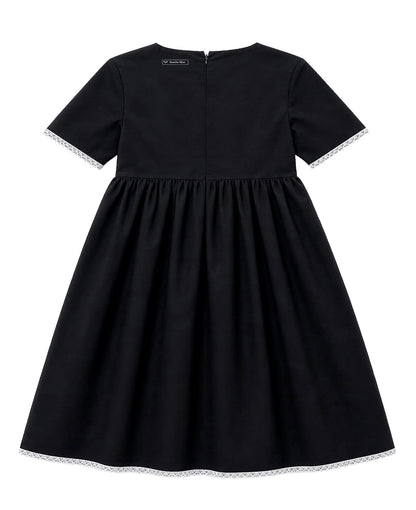 Plastron shirt ladies Tenshi jersey + cotton body olive black wine red sizes 34-46