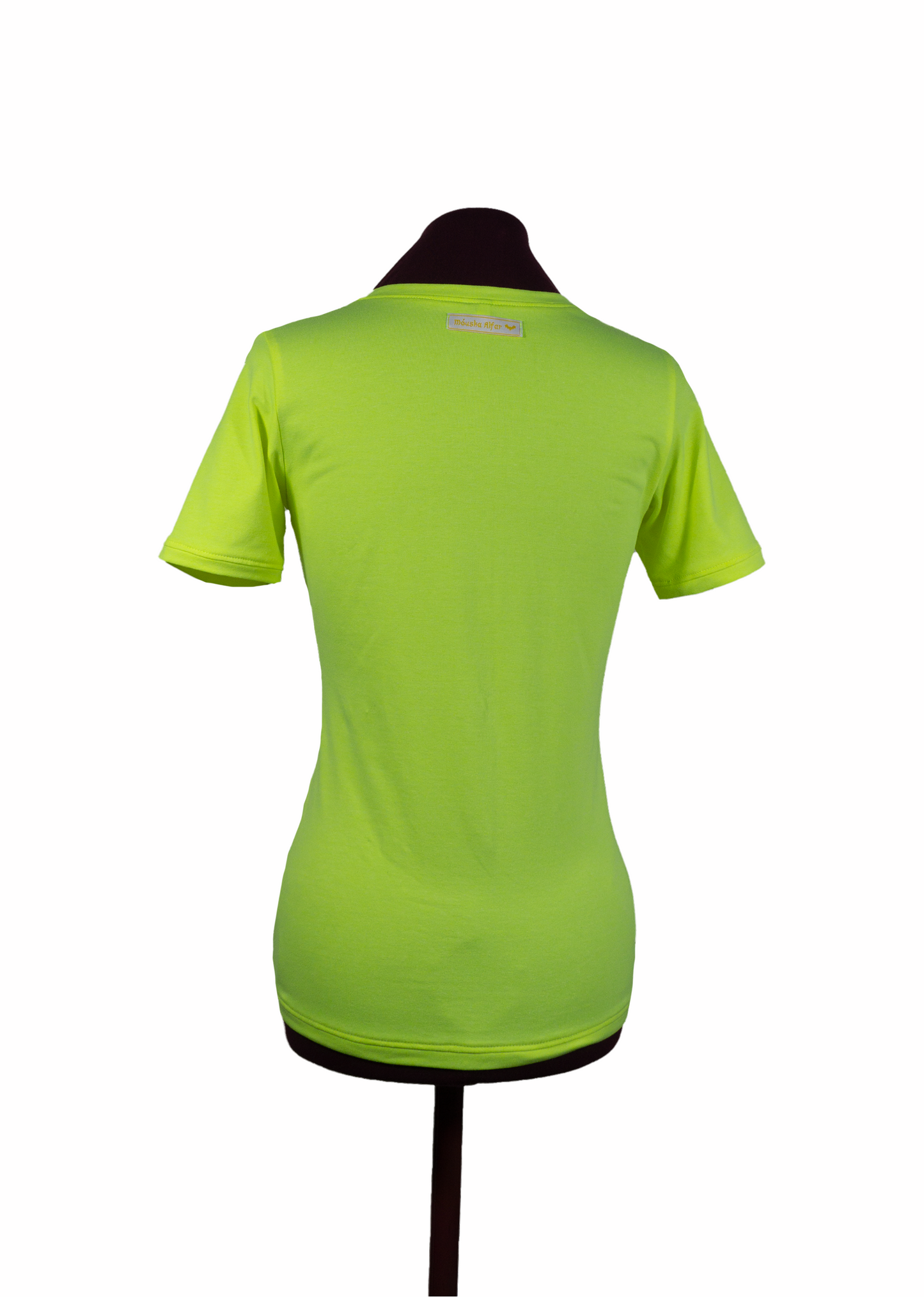 Jersey Shirt Nikita | neongelb uni | fluoreszierend uv aktiv | Größen 34-46