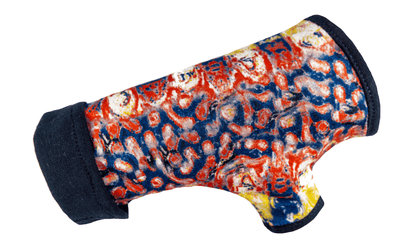 Pulswärmer aus weichem Jersey SUPER BEQUEM #MUSTHAVE bunt gemustert gefüttert