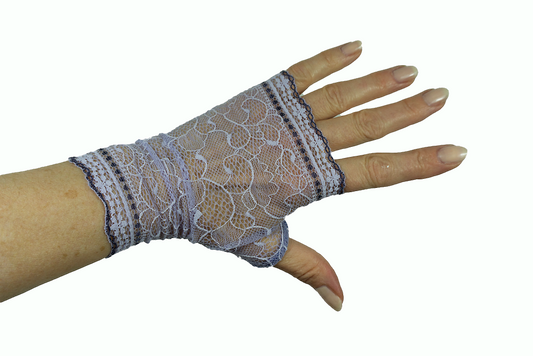 summer lilac Spitze Pulswärmer | Handschuhe fingerlos | Handschmuck