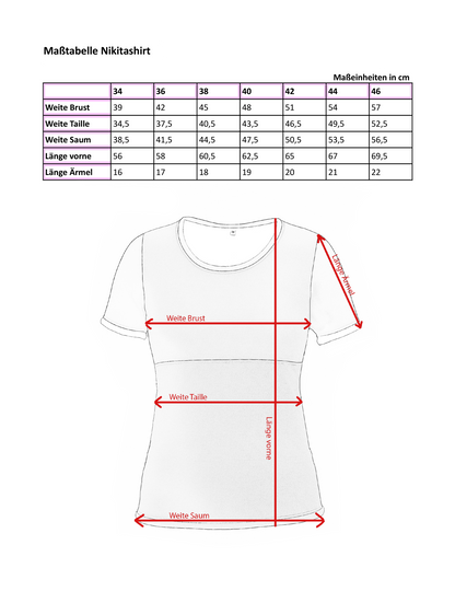 Plastron shirt ladies Tenshi jersey + cotton body olive black wine red sizes 34-46