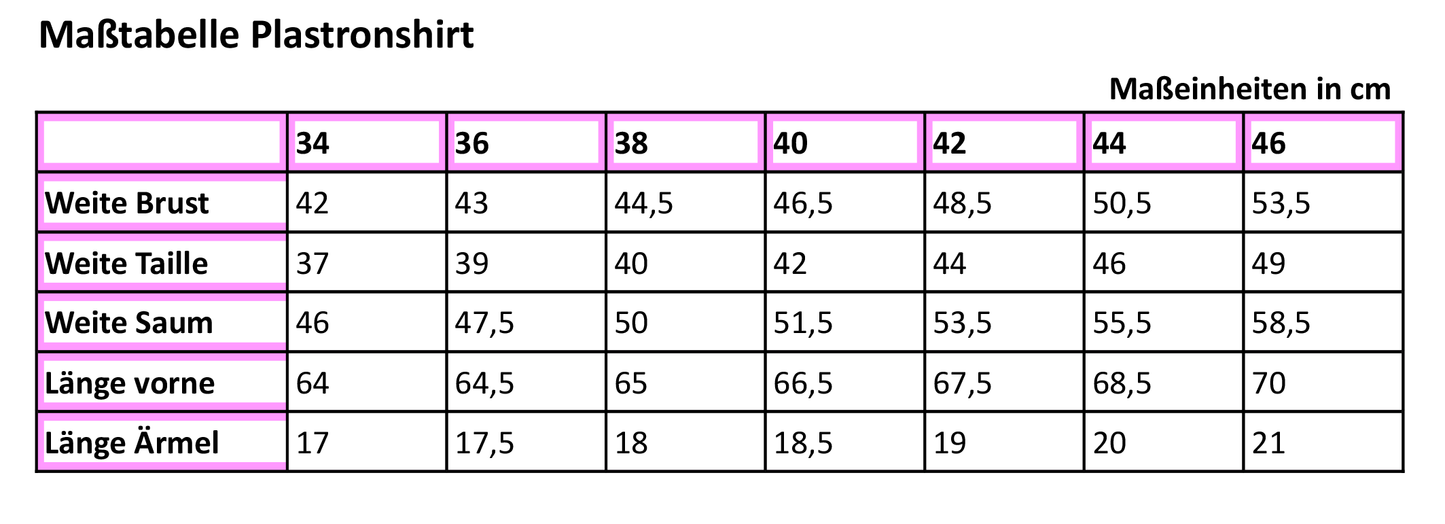 Plastron shirt ladies Tenshi jersey + cotton body olive black wine red sizes 34-46