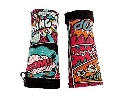 Motiv Stulpen comix kpop jpop Kinder und Teenager marvel aus weicher digital bedruckter Baumwolle