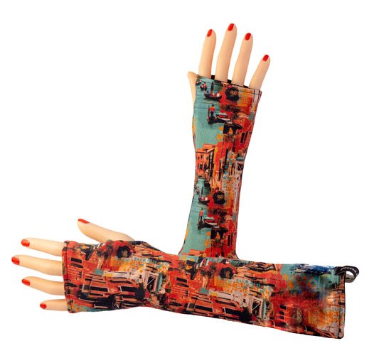 🎀 lange Wende Armstulpen