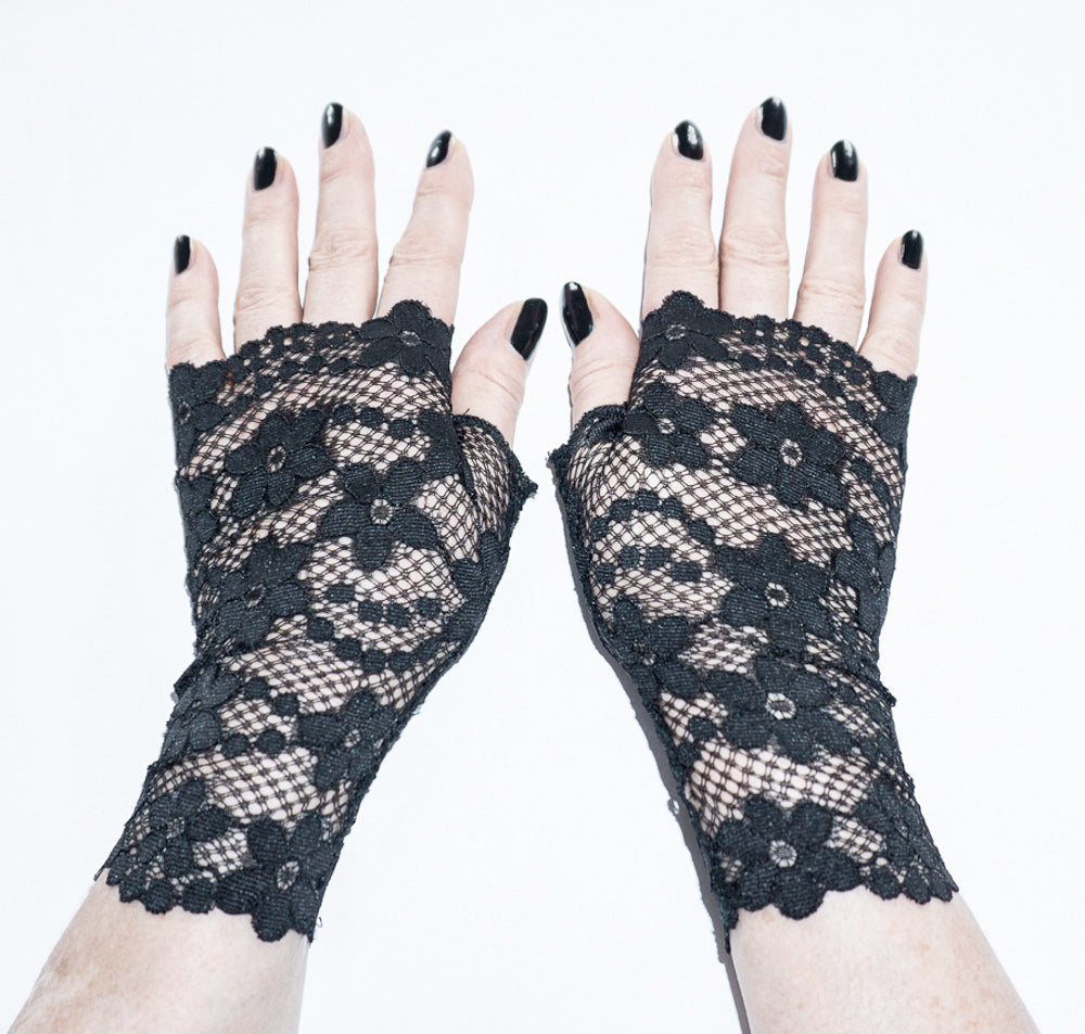 🎀 Gants sans doigts 