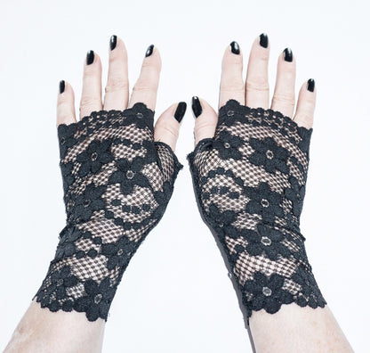 🎀 Gants sans doigts 