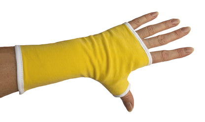 Soft jersey wrist warmers, SUPER COMFORTABLE #MUSTHAVE, brightly patterned, lined, lining color selectable, with bow