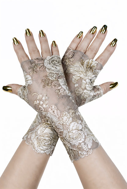 🎀 Gants sans doigts 
