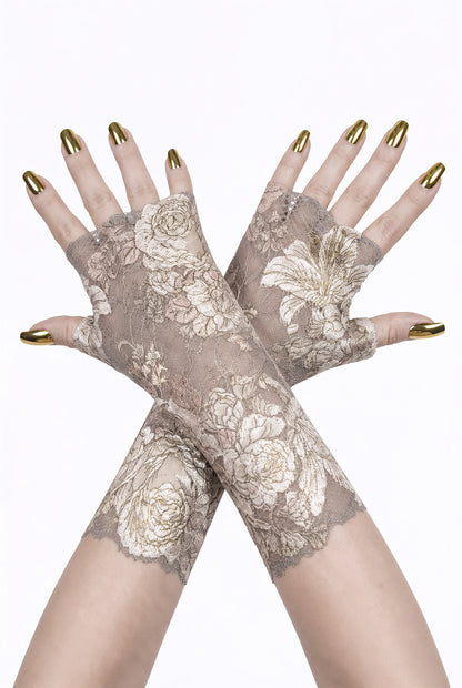 🎀 Gants sans doigts 