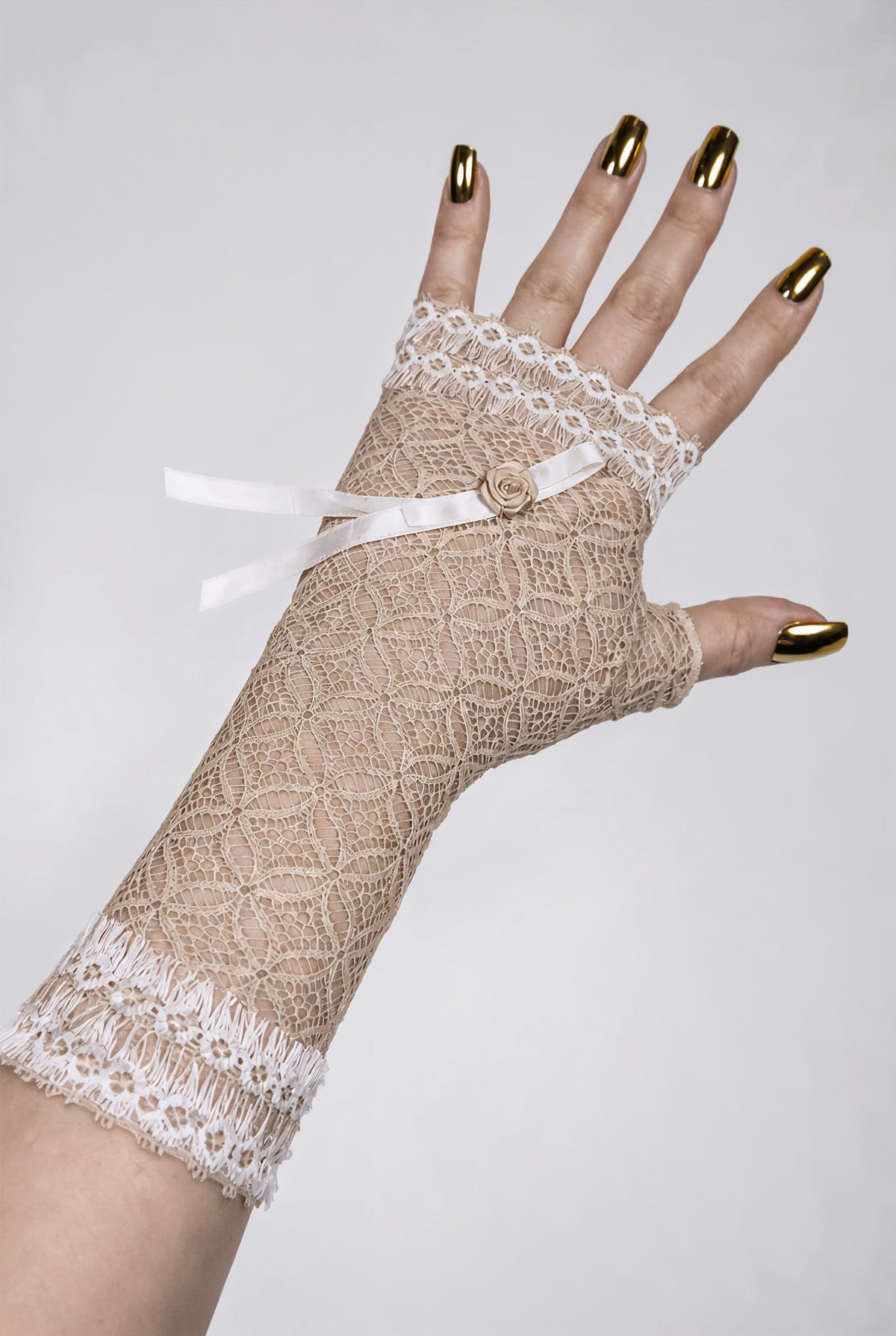Damen Hippie Handschuhe