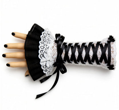 Gothic Lolita Damen Armstulpen
