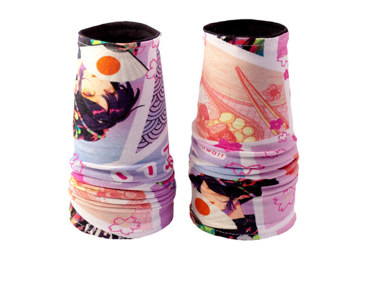 🎀 kurze Wende Armstulpen