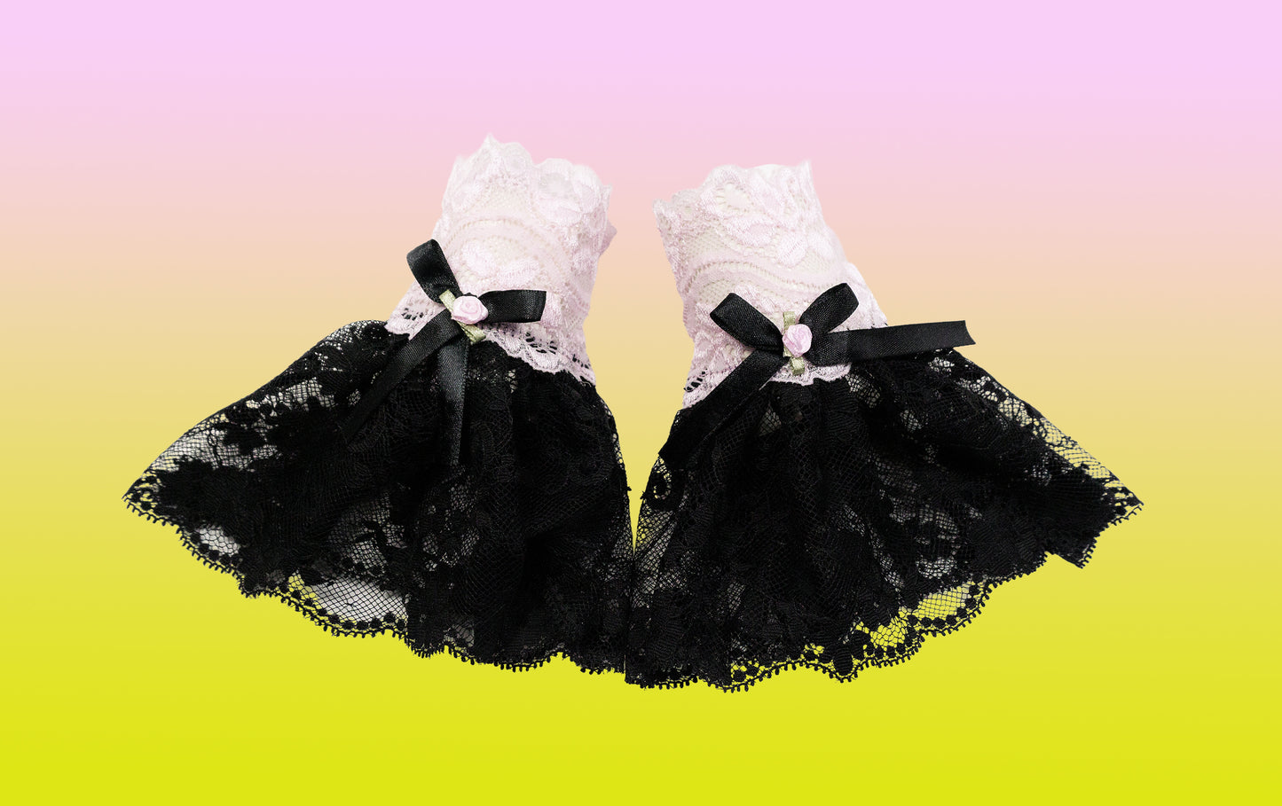 Sweet Gothic Lolita Manschetten/mini Stulpen