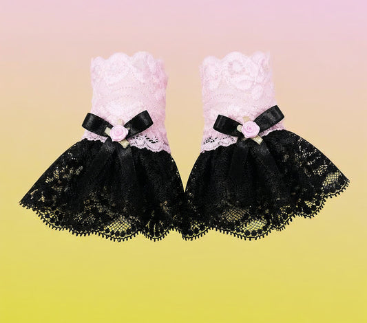Sweet Gothic Lolita Manschetten/mini Stulpen