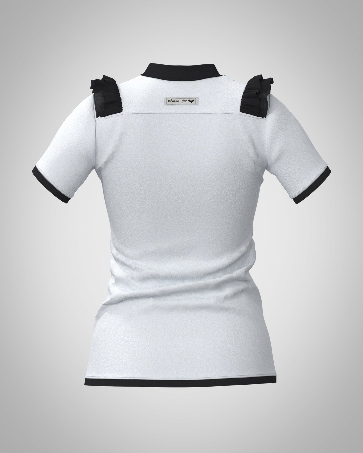 classic gothic lolita Shirt Tenshi => stelle Deine Eigene schwarz weiße Farbkombination auf!