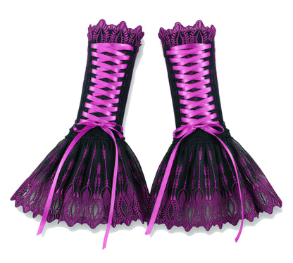 Damen Gothic Armstulpen
