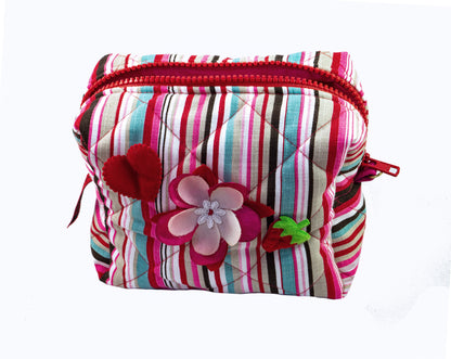 Mitaines en jersey doux, ULTRA CONFORTABLES #INDISPENSABLE, à motifs colorés, doublées (couleur de la doublure au choix), avec nœud.