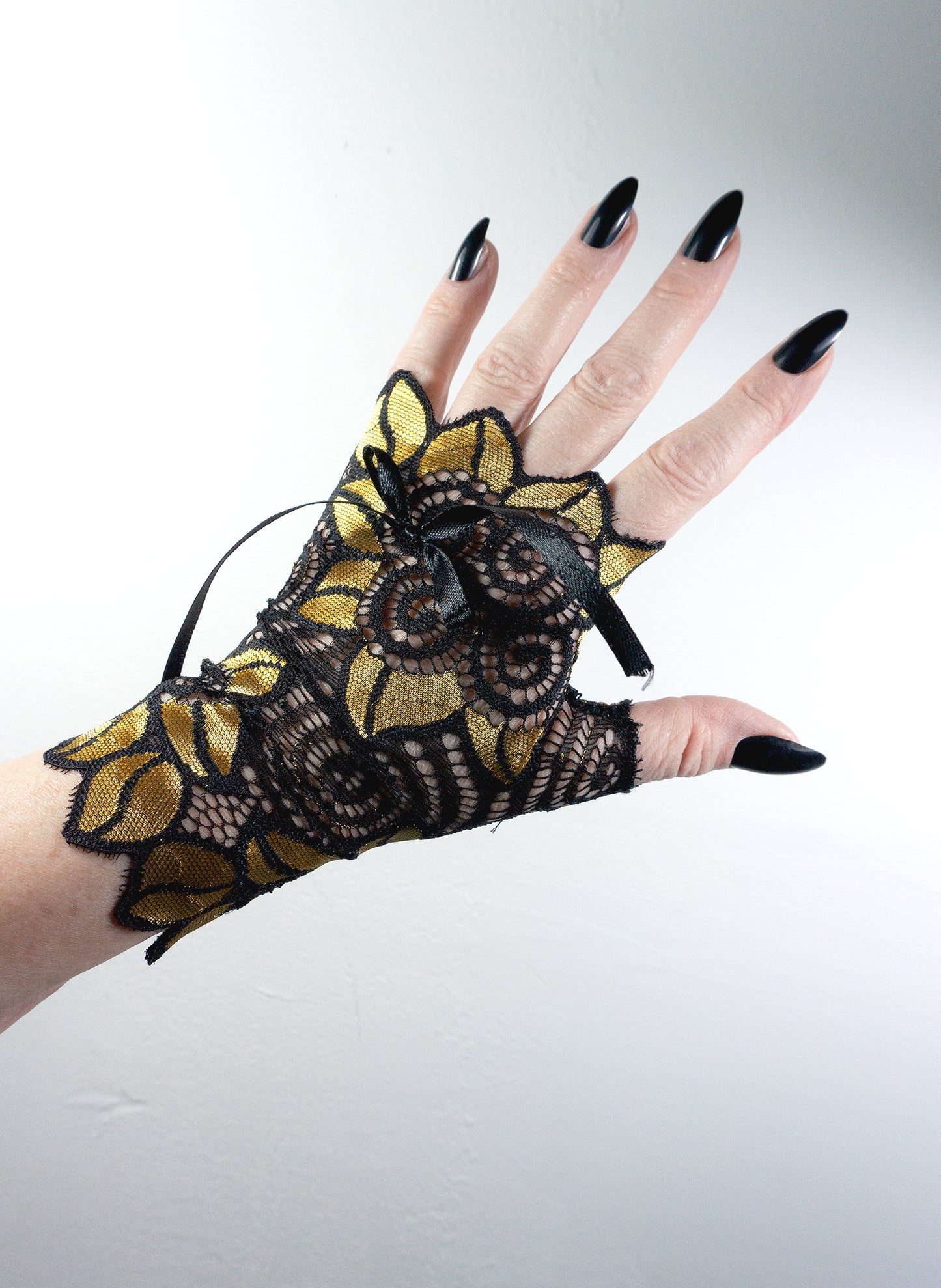 🎀 Gants sans doigts