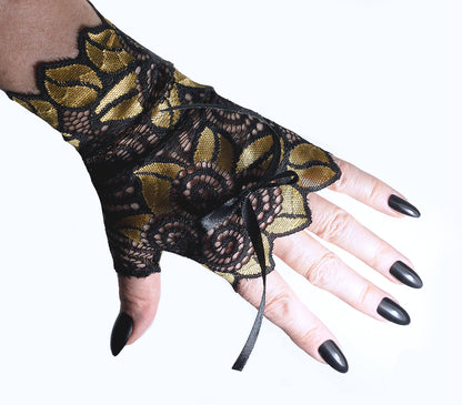 🎀 Gants sans doigts