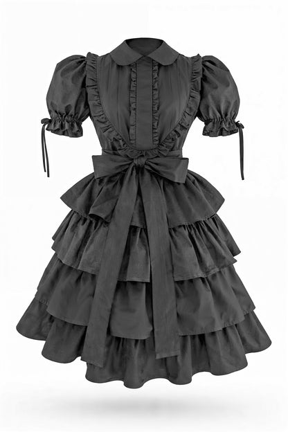 kleine zeichnerische anime Vorderansicht Kleid Misaya für cosplay oder harajuku
