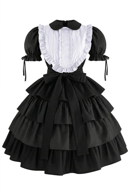 klassisches maid outfit für japanisches theater und cosplay