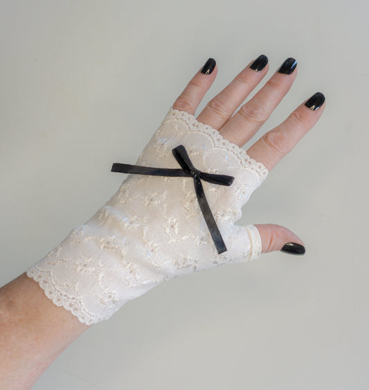 🎀 Gants courts sans doigts