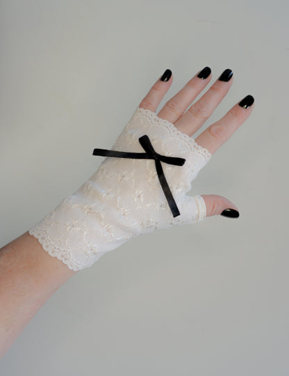 🎀 Gants courts sans doigts