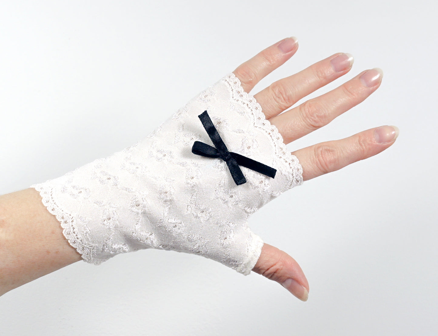 🎀 Gants courts sans doigts