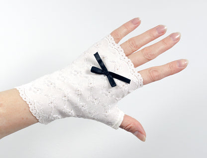 🎀 Gants courts sans doigts