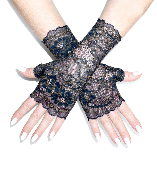 🎀 Gants sans doigts