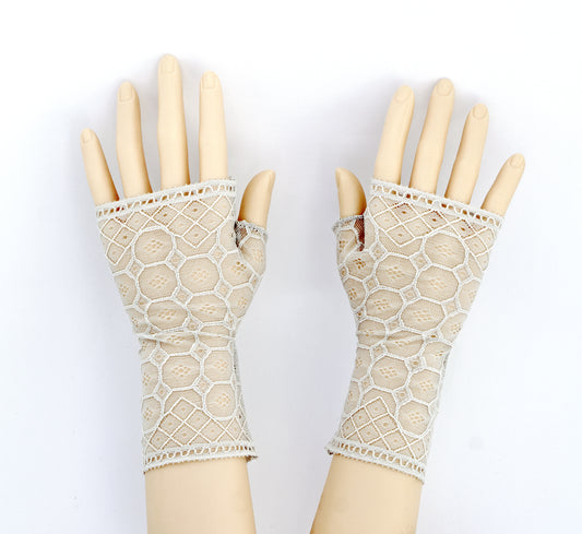 🎀 kurze fingerlose Handschuhe