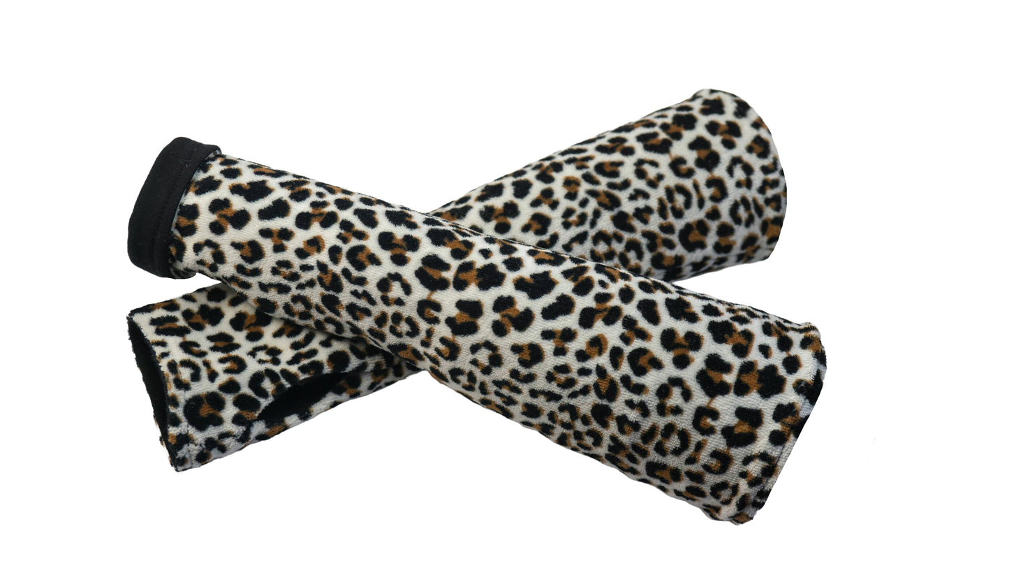 Armwarmer aus Nicki leo gefuettert mit schwarzem Jersey wunderbare Begleiter 