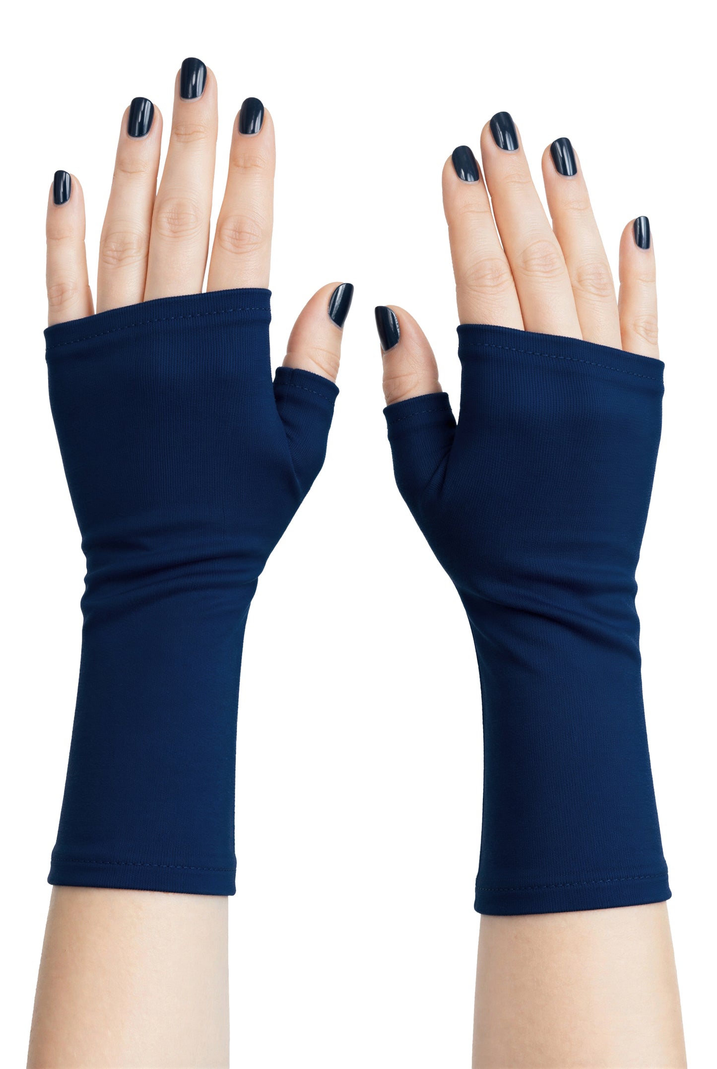 Mitaines en jersey doux, ULTRA CONFORTABLES #INDISPENSABLE, à motifs colorés, doublées (couleur de la doublure au choix), avec nœud.