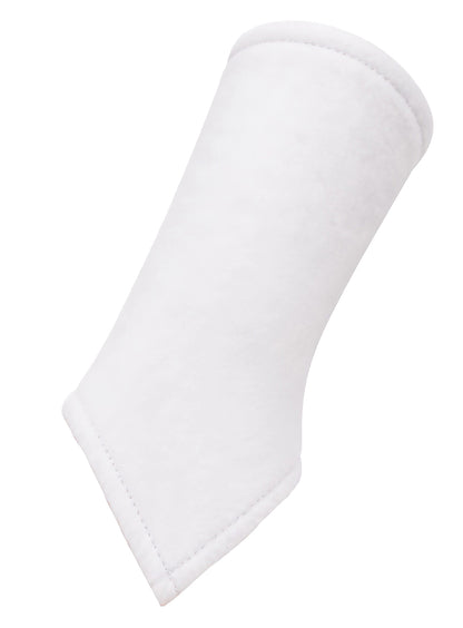 eine Stulpe in weiß Fleece