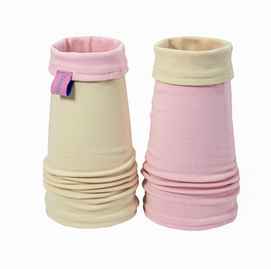 gothic lolita arm warmers | panne velvet &amp; lots of lace | black pink | with belt and skirt
