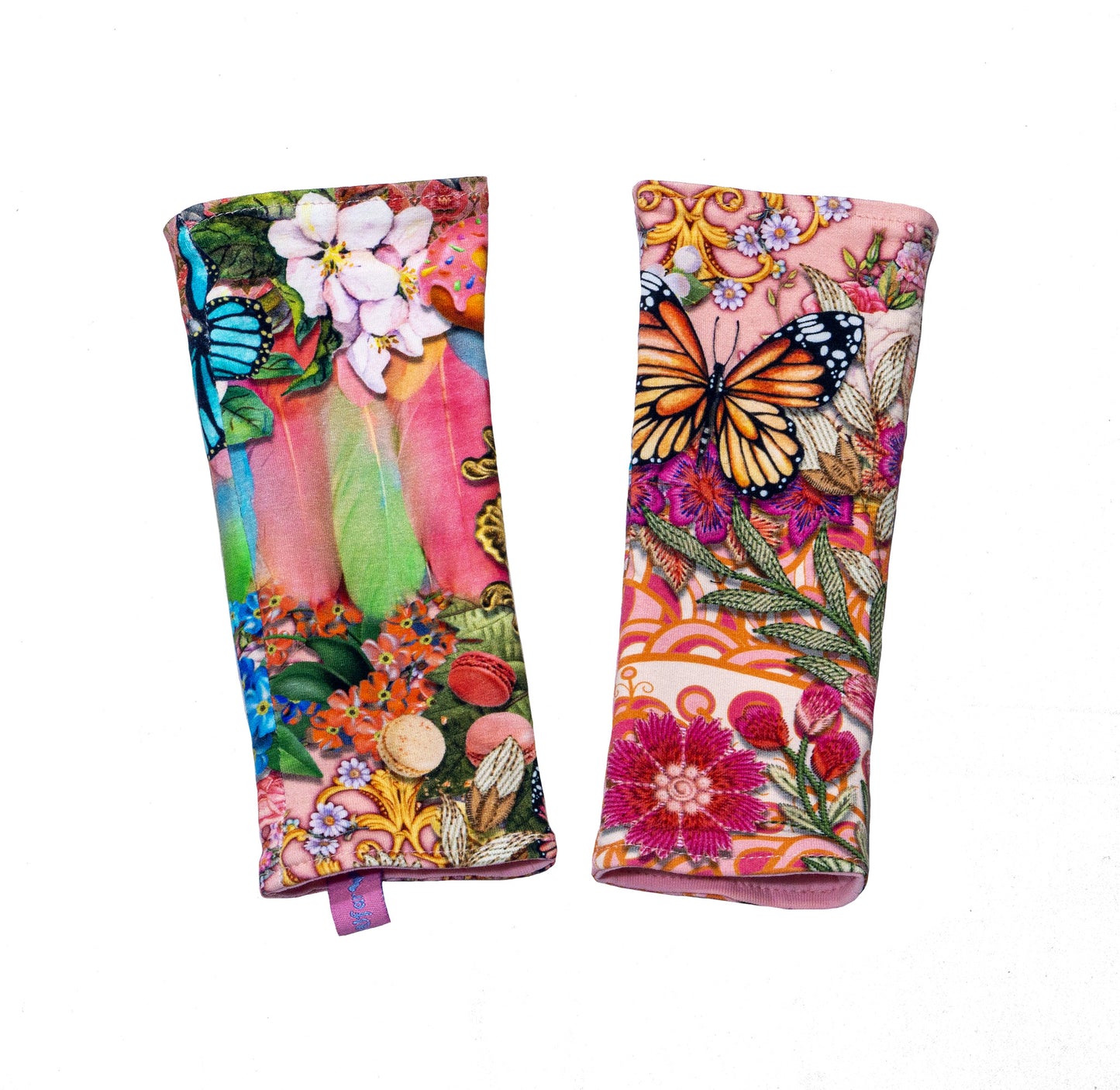 Wende Armstulpen Armwärmer rosa bunt welcome in paradiese hawai