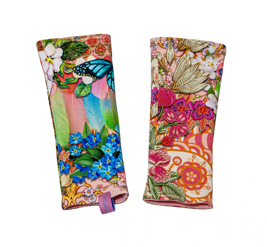 Stulpen, Bekleidungs accessoire beliebt vor allem bei Kinder, Hippies, kawaii, Ethno, goa, psy. Aber auch im Alltag ein extravagantes auffälliges Teil, zieht alle Blicke garantiert auf sich. hochwertigste Qualität, digital bedruckt